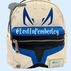 ✨FINAL PRICE✨New Loungefly Star Wars Captain Rex Cosplay Mini Backpack LE 800